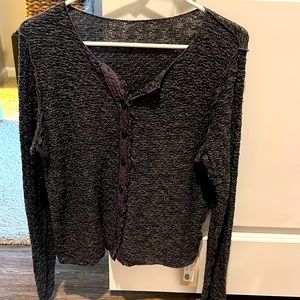 Women’s button down sweater